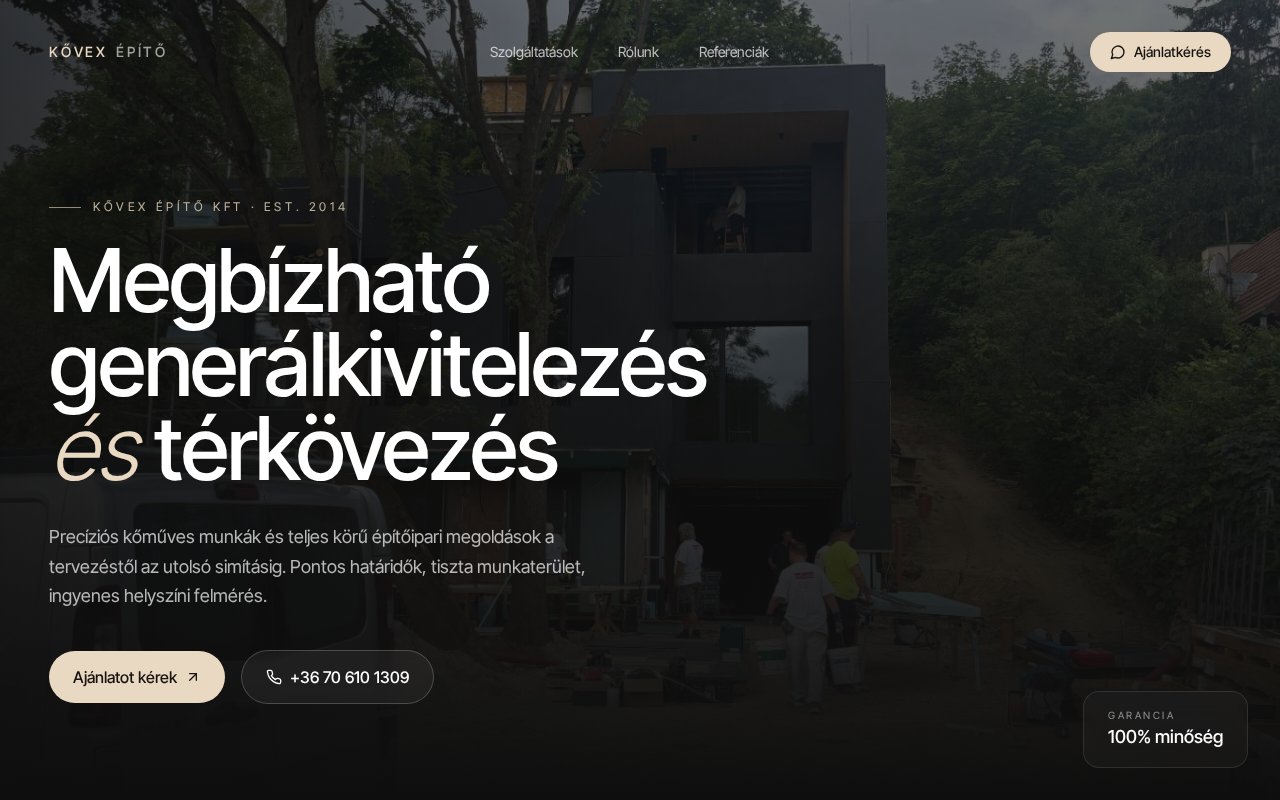 Kővex Építő Kft.